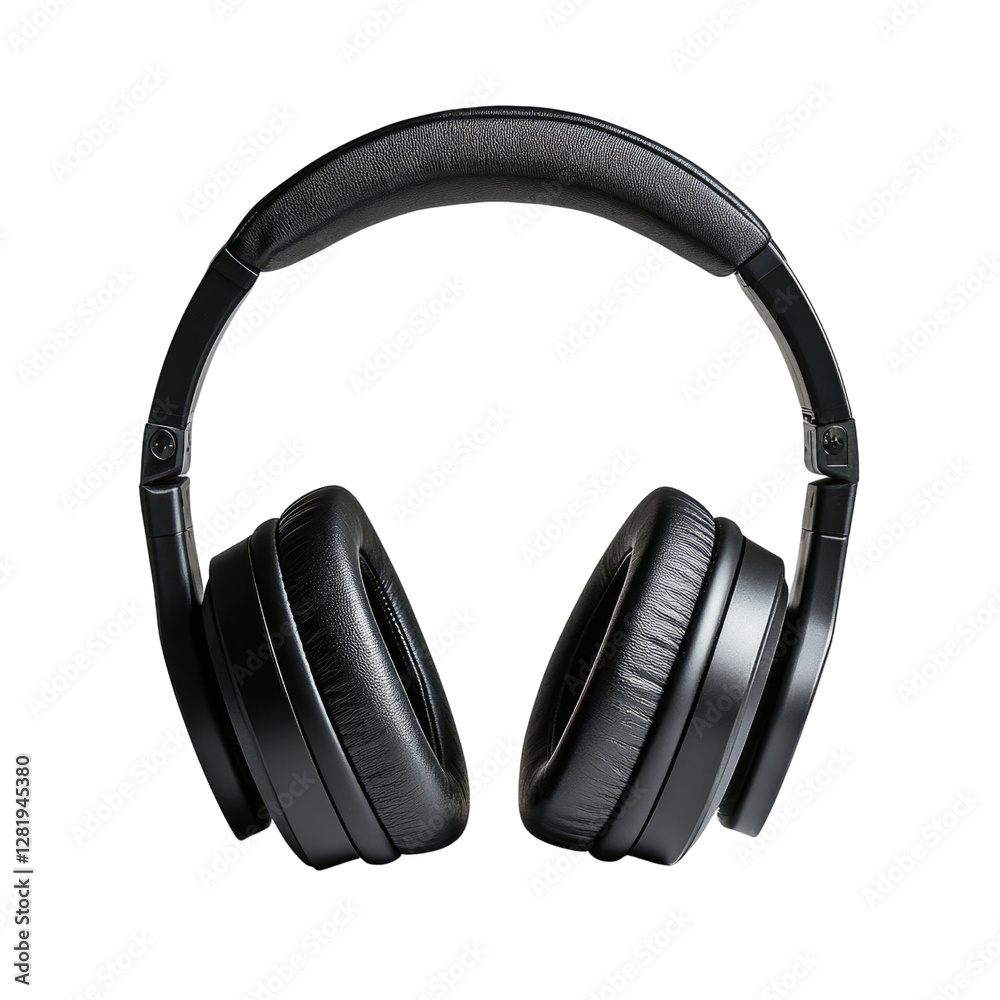 These are headphones with black earpads that have a high-quality sound. These are headphones with black earpads that have a high-quality sound.