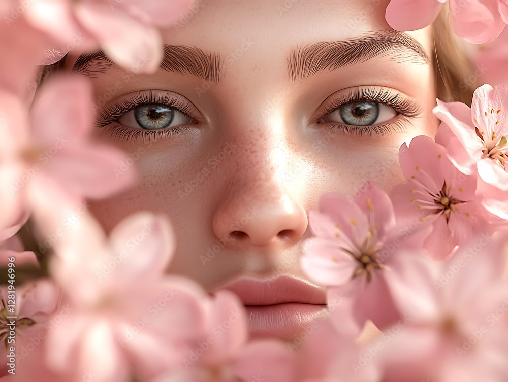 Soft-Focus Pastel Pink Background with Delicate Cherry Blossom Flowers Soft-Focus Pastel Pink Background with Delicate Cherry Blossom Flowers