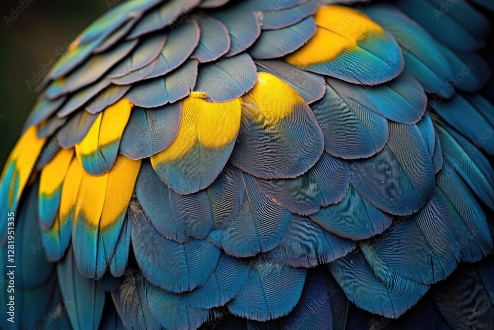 Obraz premium Macaws are known for their vivid and colorful feathers.