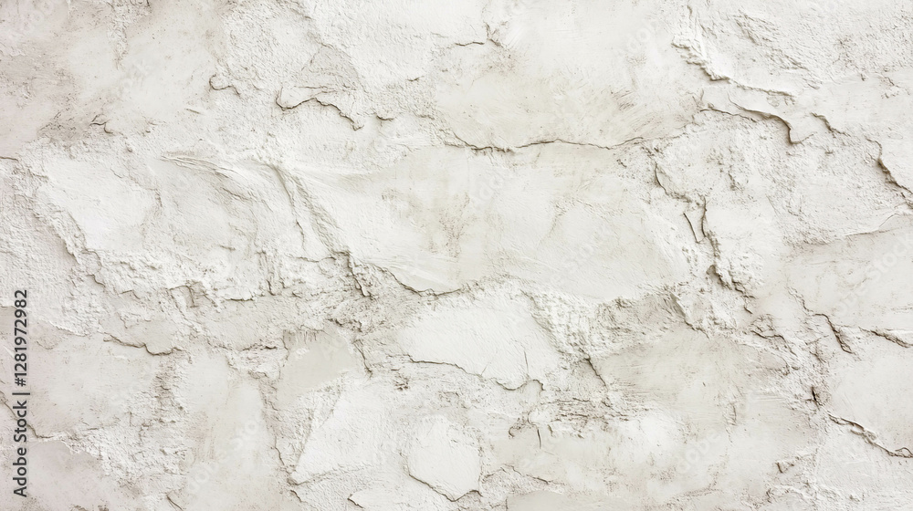 Smooth white faded brick texture for background design