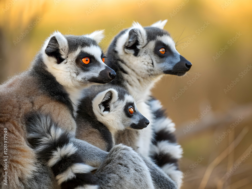 Obraz premium ring tailed lemur