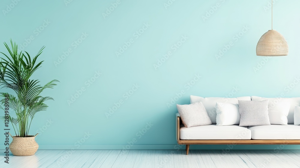 A stylish white sofa balanced by natural elements and earthy tones creates an inviting and vibrant living space, emphasizing a blend of comfort with the essence of nature. A stylish white sofa balanced by natural elements and earthy tones creates an inviting and vibrant living space, emphasizing a blend of comfort with the essence of nature.