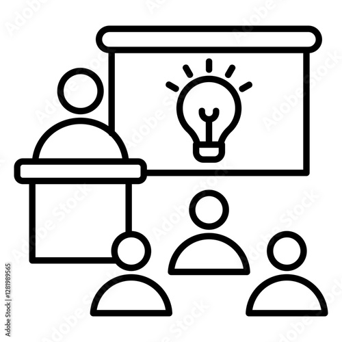 Seminar Outline Icon