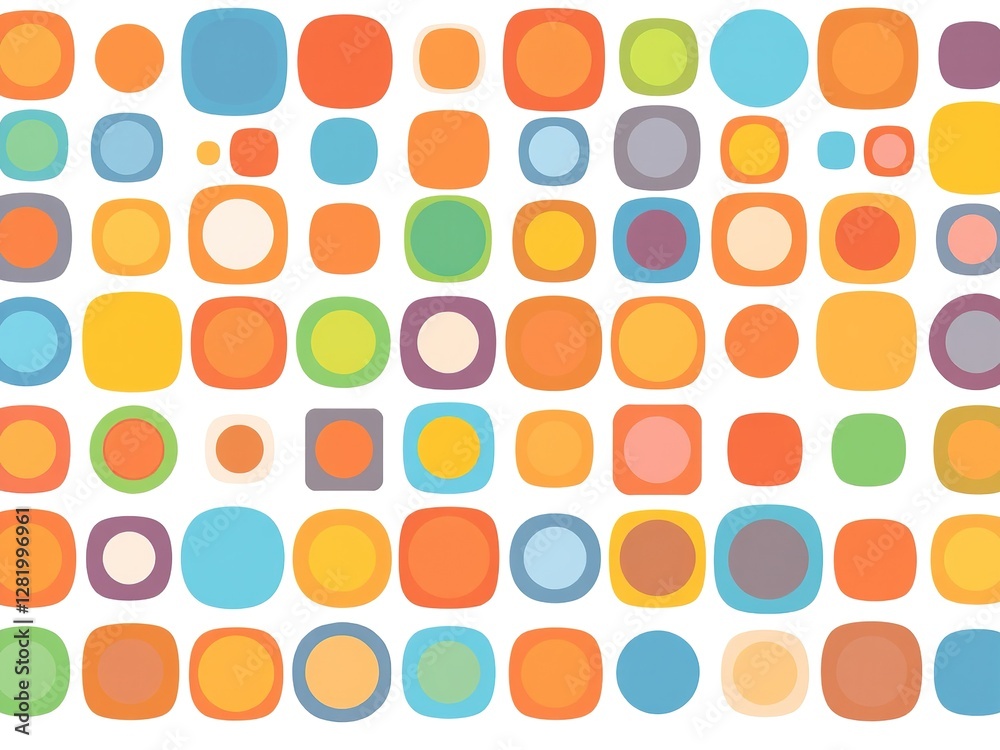 Intersecting Shapes: A Play of Circles and Squares Intersecting Shapes: A Play of Circles and Squares