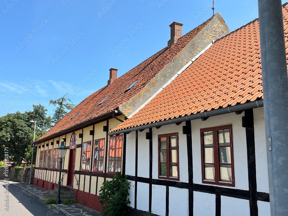Fototapeta premium old house in the village