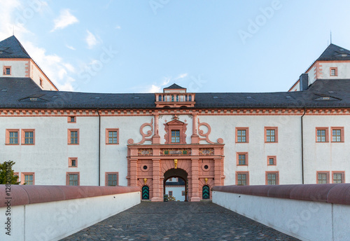 Obraz na płótnie View of Augustusburg Hunting Lodge on the northern edge of the Ore Mountains, Germany w salonie