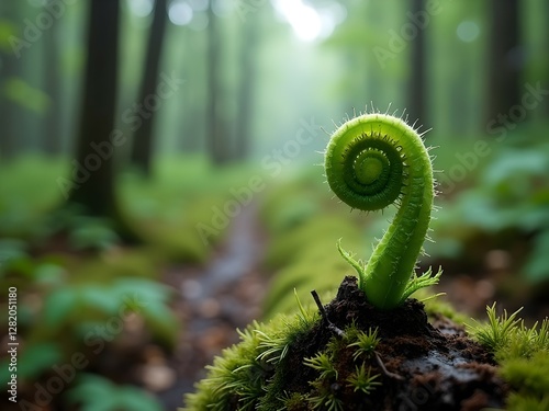 fern in the forest