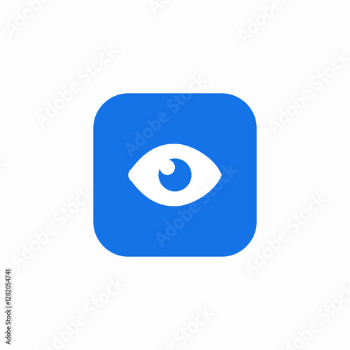 eye view icon sign vector
