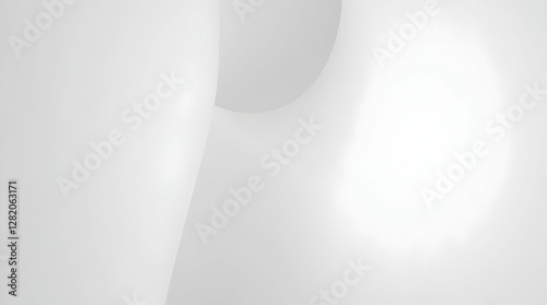 Elegant White and Gray Gradient