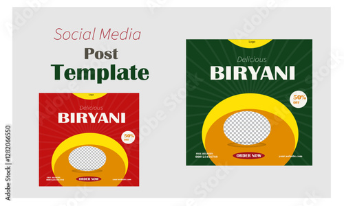 social media template post design