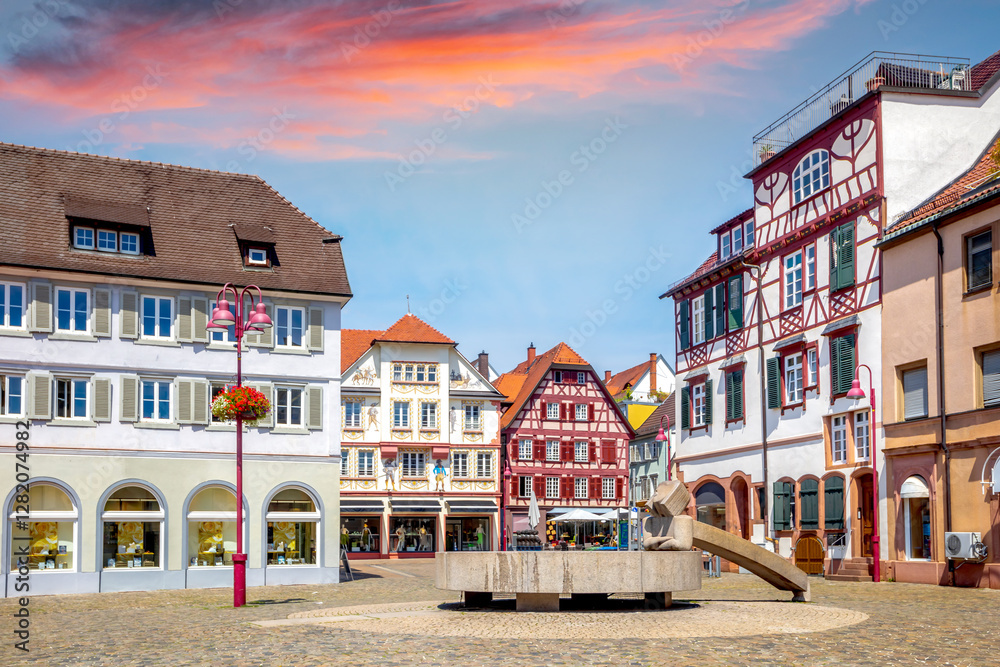 Altstadt, Lahr im Schwarzwald, Deutschland Altstadt, Lahr im Schwarzwald, Deutschland