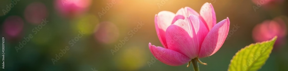 delicate pink petals unfolding in morning light, blossom, pink flowers delicate pink petals unfolding in morning light, blossom, pink flowers
