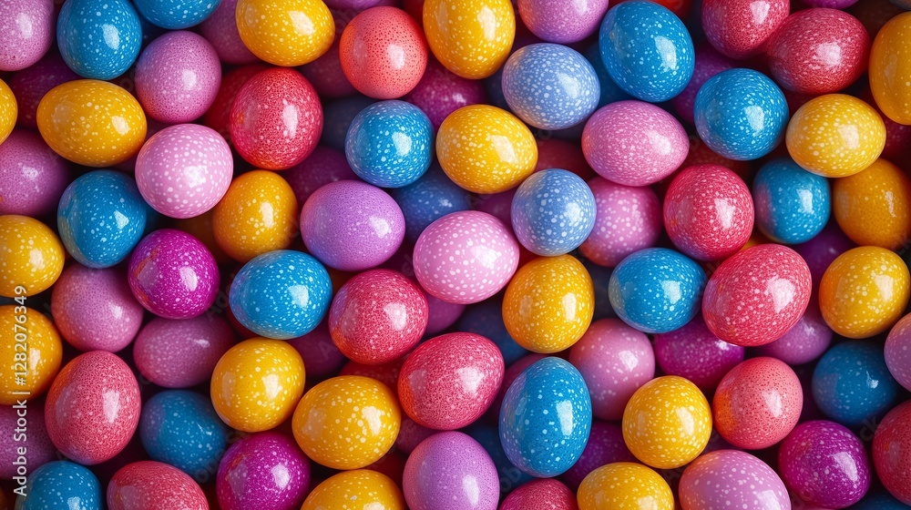 top view, background filled with colorful easter eggs, easter egg hunt, top view, background filled with colorful easter eggs, easter egg hunt,