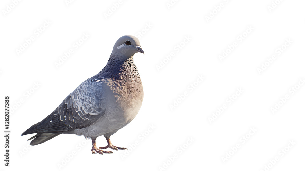 Beautiful Gray Pigeon Bird Isolated on Black Background Studio Shot Wildlife Photography Nature Image eye wing beak calm Beautiful Gray Pigeon Bird Isolated on Black Background Studio Shot Wildlife Photography Nature Image eye wing beak calm