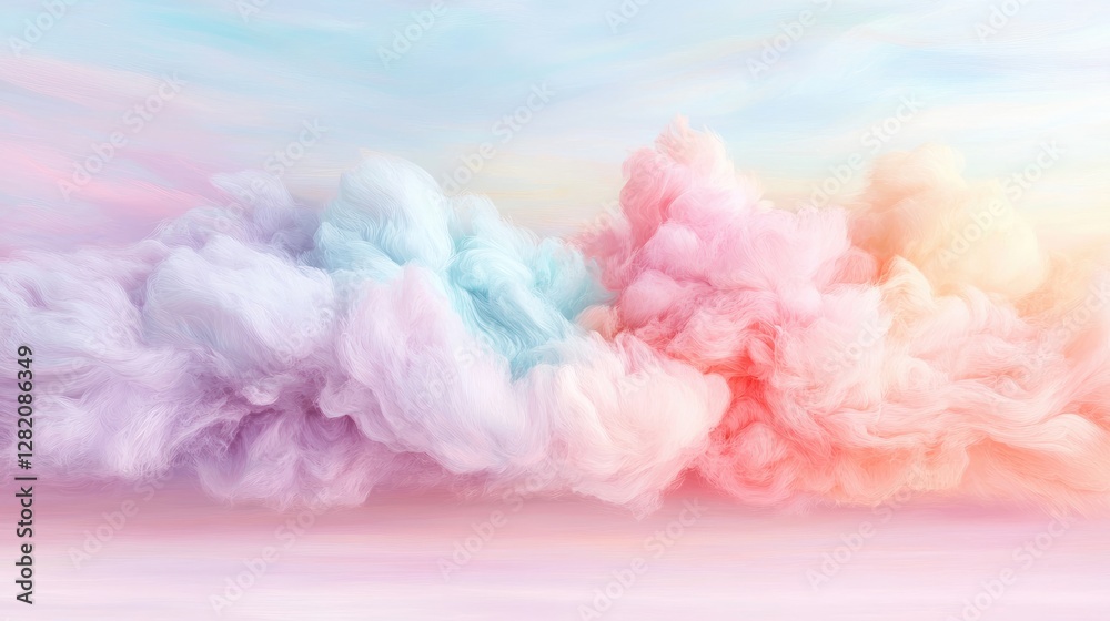 Pastel colored ink swirls, abstract background, dreamy design, website header Pastel colored ink swirls, abstract background, dreamy design, website header