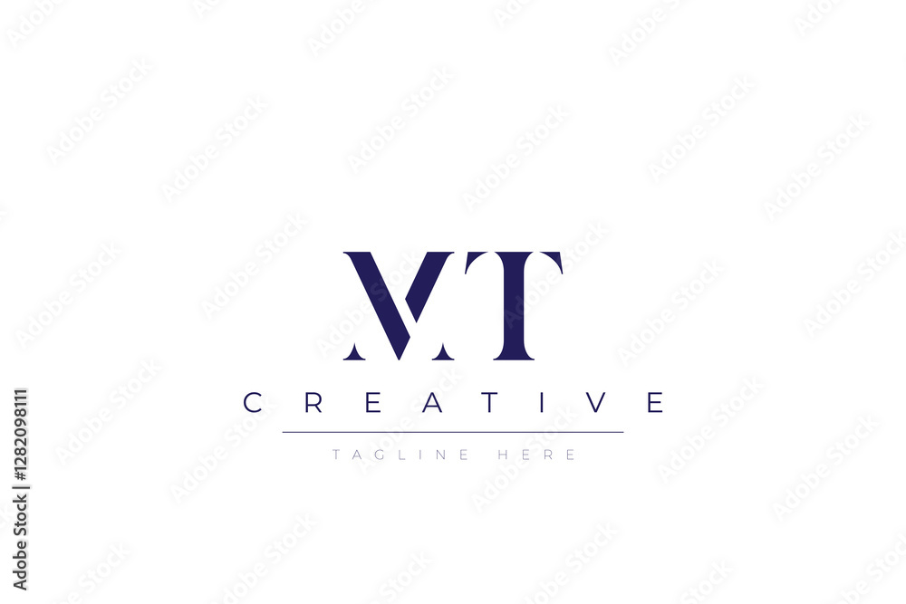 mT abstract minimalist letters Logo Monogram. It is a minimalist logo, this logo is made by combining two letters mT abstract minimalist letters Logo Monogram. It is a minimalist logo, this logo is made by combining two letters