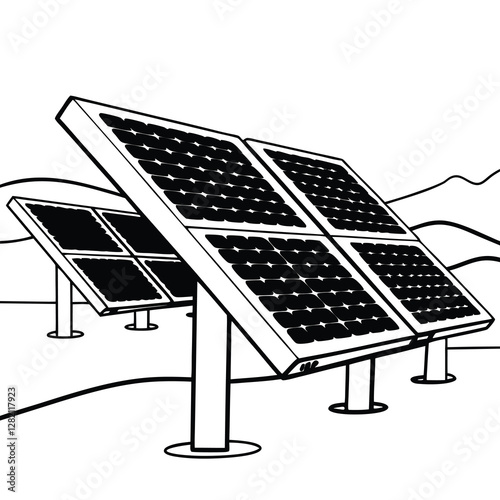 solar panel with solar panels