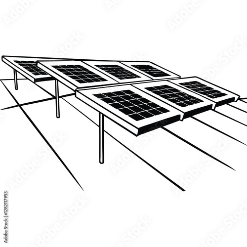 solar panel with solar panels