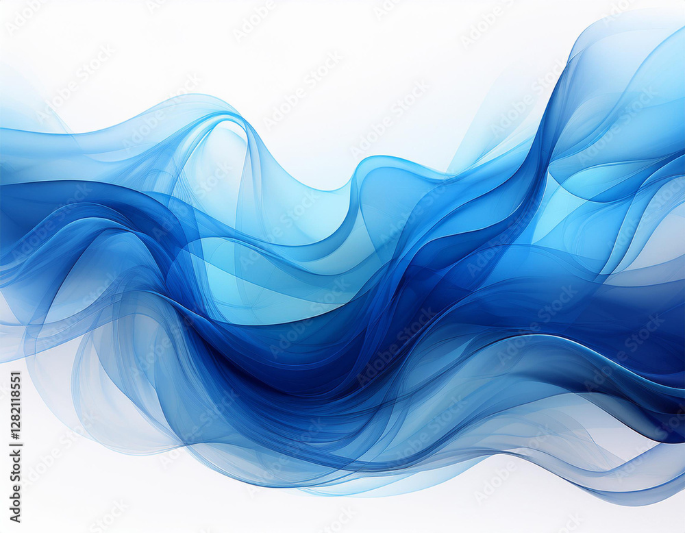 beautiful and colorful smoke fog wave background blue colors on white background beautiful and colorful smoke fog wave background blue colors on white background