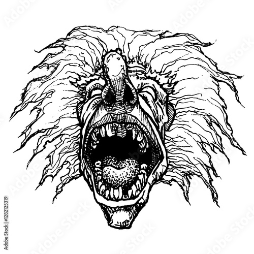 Haunted Hilldegard, a witch