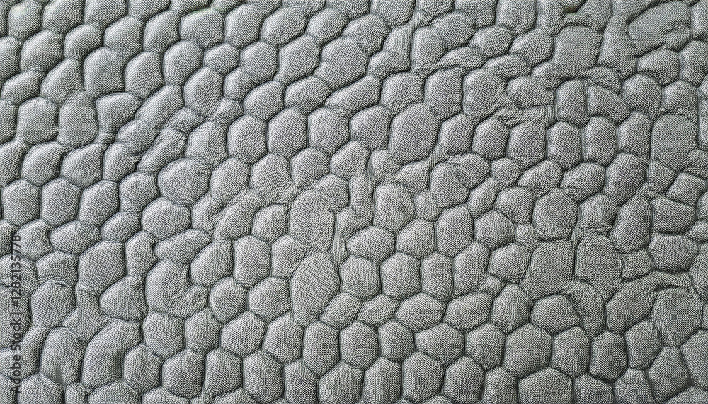 Naklejka premium seamless clean gray studded rubber flooring panel for texture or background