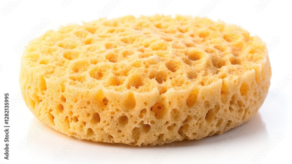 Natural Sea Sponge on White Background Natural Sea Sponge on White Background