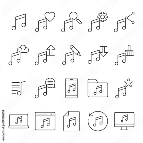 Music Icon Set