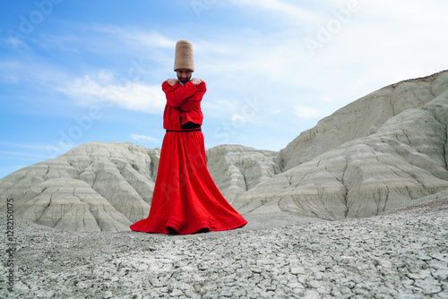 Fotografía sufi whirling (Turkish: Semazen) is a form of Sama or physically active meditation which originated among Sufis