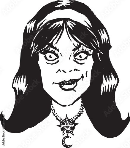 Auntie Pentagram, a witch