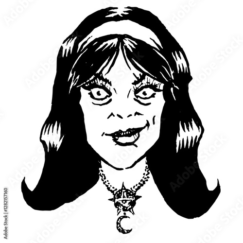 Auntie Pentagram, a witch