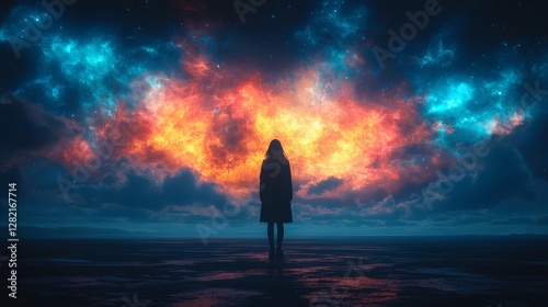 A Cosmic Journey Through Vibrant Nebulas