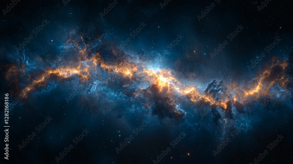 Obraz premium Stunning Cosmic Beauty A Journey Through Space