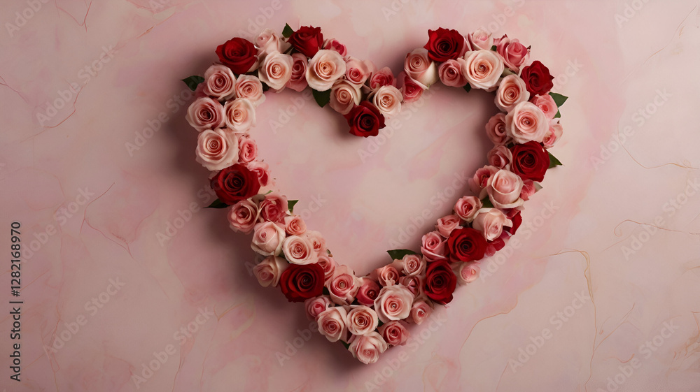 heart of red roses heart of red roses