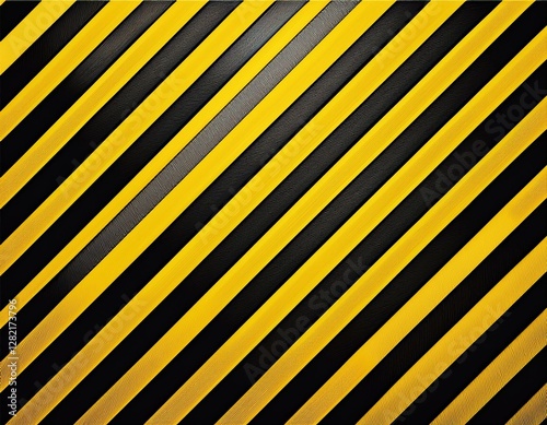 black and yellow warning line striped rectangular background yellow and black stripes on the diagonal industrial warning background warn caution construction safety