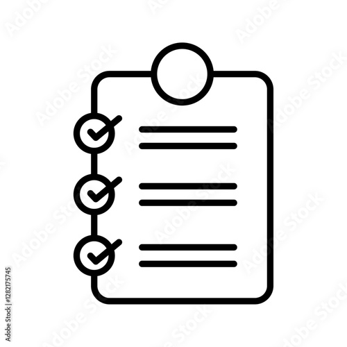 assessment icon simple vector symbol