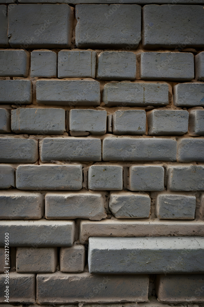 Weathered Brick Wall Texture: A close-up shot reveals a meticulously crafted brick wall with a rugged, weathered texture, each brick exhibiting subtle variations in color and surface. Weathered Brick Wall Texture: A close-up shot reveals a meticulously crafted brick wall with a rugged, weathered texture, each brick exhibiting subtle variations in color and surface.
