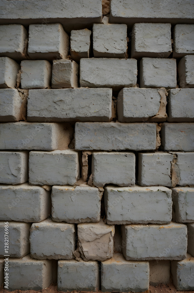 Brickwork Texture: A close-up shot reveals the detailed texture and pattern of aged bricks. The rough, weathered surface and subtle color variations create a tactile and visually engaging scene. Brickwork Texture: A close-up shot reveals the detailed texture and pattern of aged bricks. The rough, weathered surface and subtle color variations create a tactile and visually engaging scene.