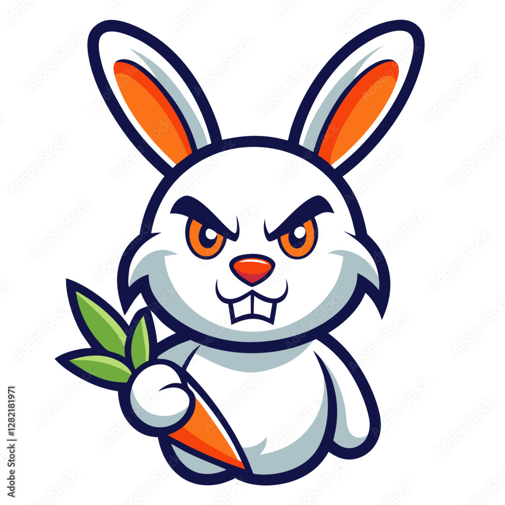 Adorable Bunny Holding a Carrot - Cute Vector Illustration, Cartoon, Clipart & Line Art, Cute bunny holding a carrot vector illustration, perfect for clipart, cartoons, and line art designs. Adorable Bunny Holding a Carrot - Cute Vector Illustration, Cartoon, Clipart & Line Art, Cute bunny holding a carrot vector illustration, perfect for clipart, cartoons, and line art designs.