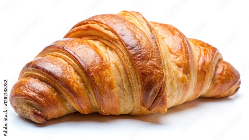Croissant on White Background Croissant on White Background