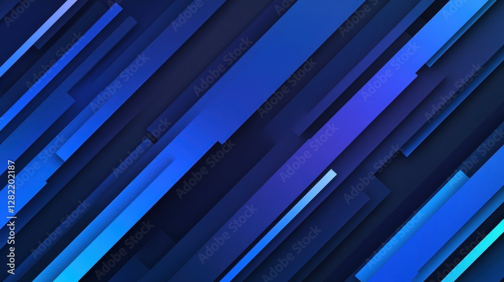 Obraz premium Experience a sleek blue abstract tech background, perfect for banners, posters, and websites with a modern, futuristic design.