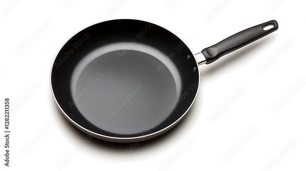 Black Cooking Pan Kitchen Utensil for Food Preparation and Culinary Dishes in Home or Restaurant Appliance Black Cooking Pan Kitchen Utensil for Food Preparation and Culinary Dishes in Home or Restaurant Appliance