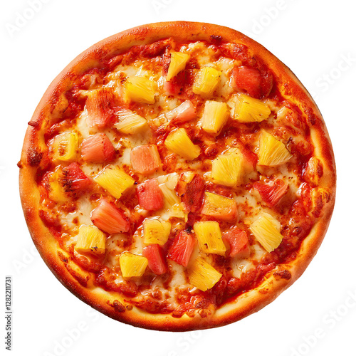A Delicious Hawaiian Pizza ...