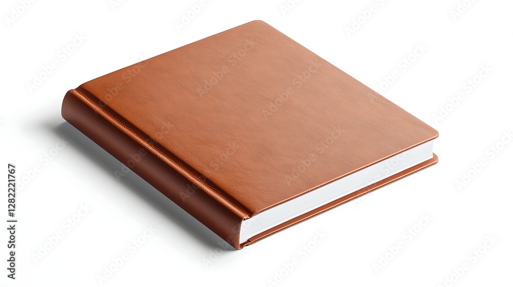 Elegant Bound Faux Leather Blank Notebook for Professional Office Use and Creative Writing Projects Elegant Bound Faux Leather Blank Notebook for Professional Office Use and Creative Writing Projects
