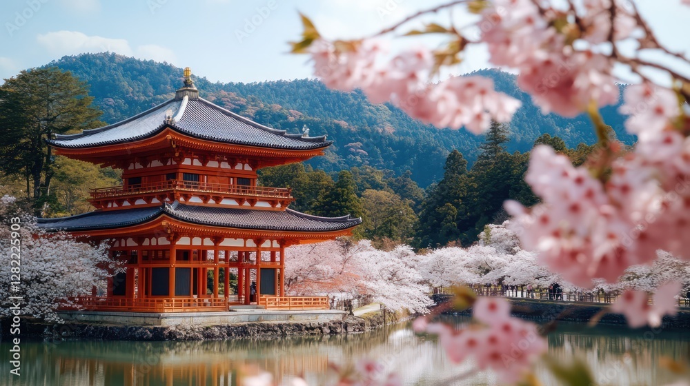 cherry blossoms season in Japan