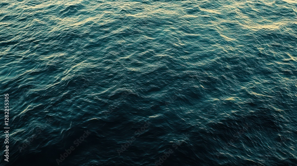 Obraz premium Dark ocean waves texture background