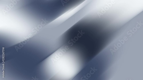 An abstract composition with soft gradients and blurred lines in shades of gray and blue.