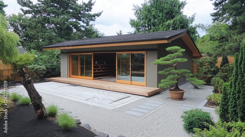 Zen Garden Studio: Modern Design Meets Tranquil Nature