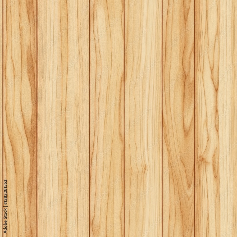 Seamless texture of freshly cut maple wood, warm honey-toned hues with smooth grain Seamless texture of freshly cut maple wood, warm honey-toned hues with smooth grain