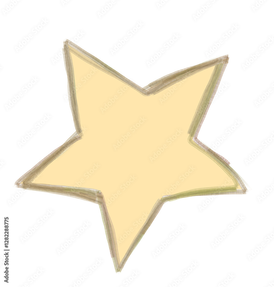 Star icon isolated transparent background Star icon isolated transparent background