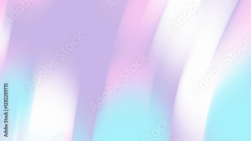 Abstract pastel-colored gradient background featuring soft curves of pink, lilac, and light blue hues.